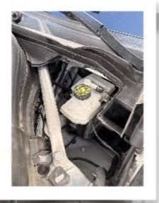 Beholder for bremsevæske BMW