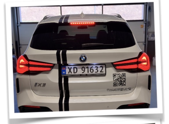 Randesund trafikkskole bmw skolebil bak